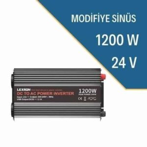 1200 Watt Lexron Modifiye Sinüs İnverter Fiyatı 24v