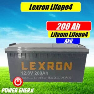 200Ah Lexron Lifepo4 Lityum Batarya Fiyatı