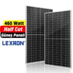 465Watt Lexron Güneş Paneli Fiyatı Half Cut Monokristal