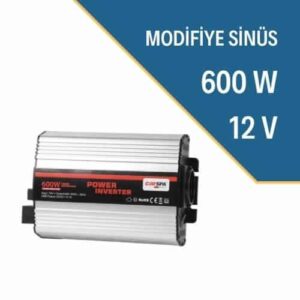600 Watt Modifiye Sinüs İnverter Fiyatları (12Volt)