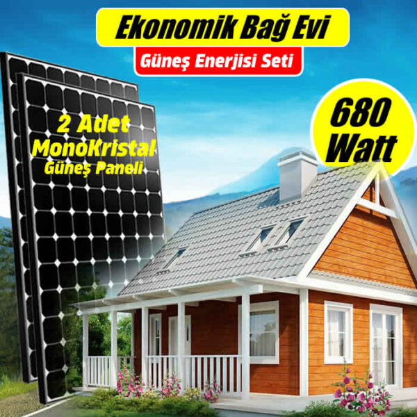Ekonomik Bağ Evi, Tiny House Güneş Enerjisi Elektrik Üretimi Fiyatı