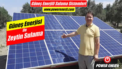 Manisa Kırkağaç 2 beygir Güneş Enerjili Sulama Sistemi Referansları