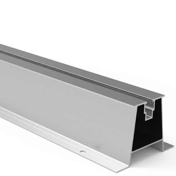 Güneş Paneli Montaj Profili Rayı - Alüminyum Solar Panel Montaj Rayı (50 cm Uzunluk, 5cm Yükseklik)