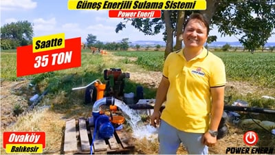Balıkesir 2 beygir Güneş Enerjili Sulama Sistemi Referansları