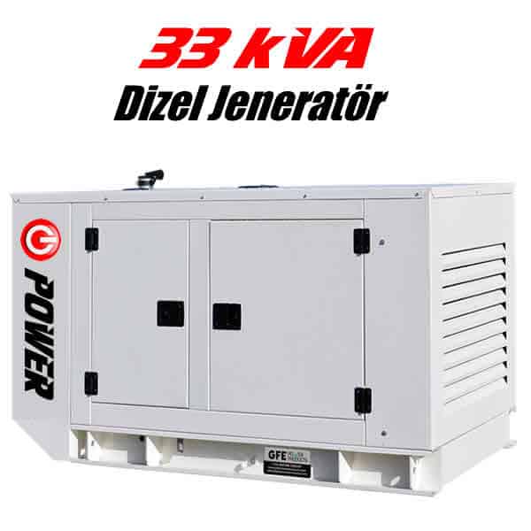 33 kVA jeneratör fiyatı