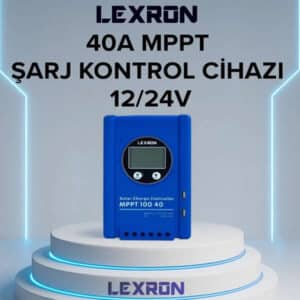 güneş paneli için şarj kontrol cihazı 40 amper