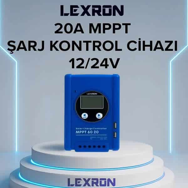 20a Mppt şarj kontrol cihazı