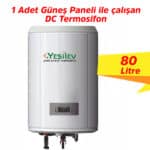 SUNSYPHON 1 Adet 550 Watt Güneş Paneli ile Çalışan Dc Termosifon