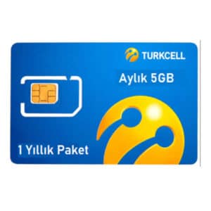Turkcell 4.5G 5 GB Aylık Data Hattı 12 Aylık Paket - Power Enerji