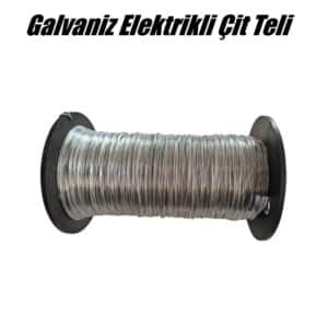 Galvaniz Elektrikli Çit Teli Fiyatı (500Metre)