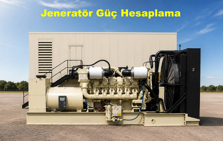 Jeneratör Güç Hesaplama: Kaç kVA Jeneratör Gerekir?