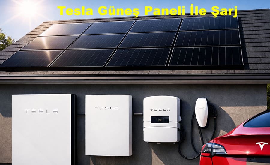 Tesla Araba Güneş Paneli İle Şarj Rehberi