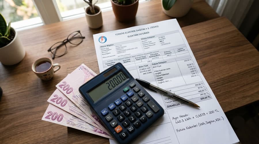 Elektrik Faturası Hesaplama 2026 Rehberi