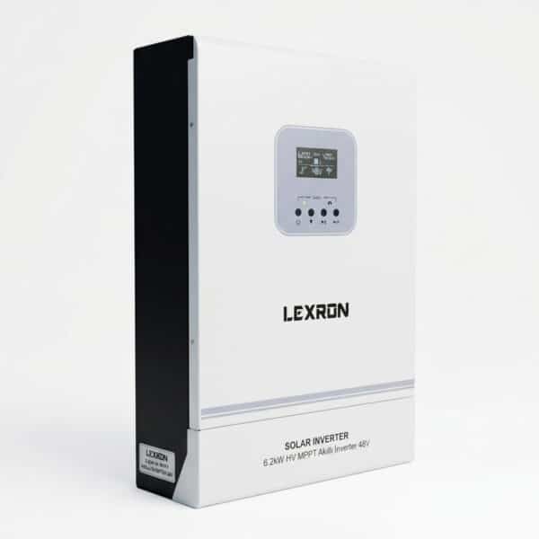 Lexron 6.2 kW Akıllı İnverter 6200w (48V, Mppt, 51.2v Lityum Batarya Uyumlu)